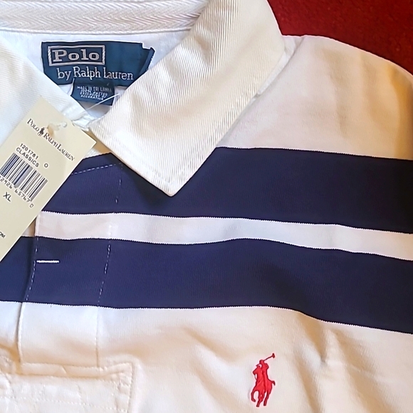 Polo Ralph Lauren Jersey Rugby Shirt XL - Picture 2 of 6